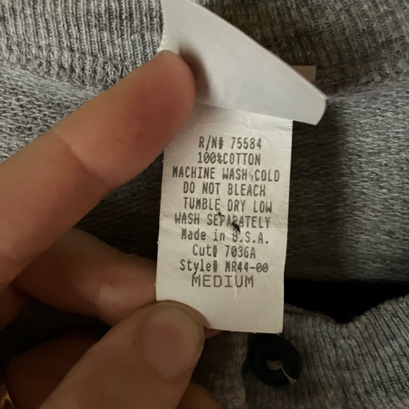 Vintage short sleeve sweatshirt sz M - Picture 5 of 12